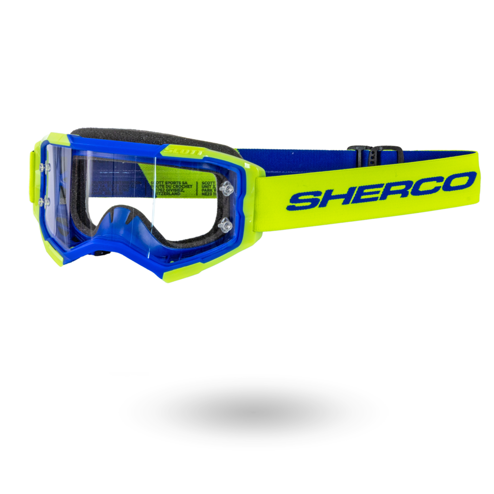 Ochelari SHERCO Enduro Scott Fury Yellow/ Fluo