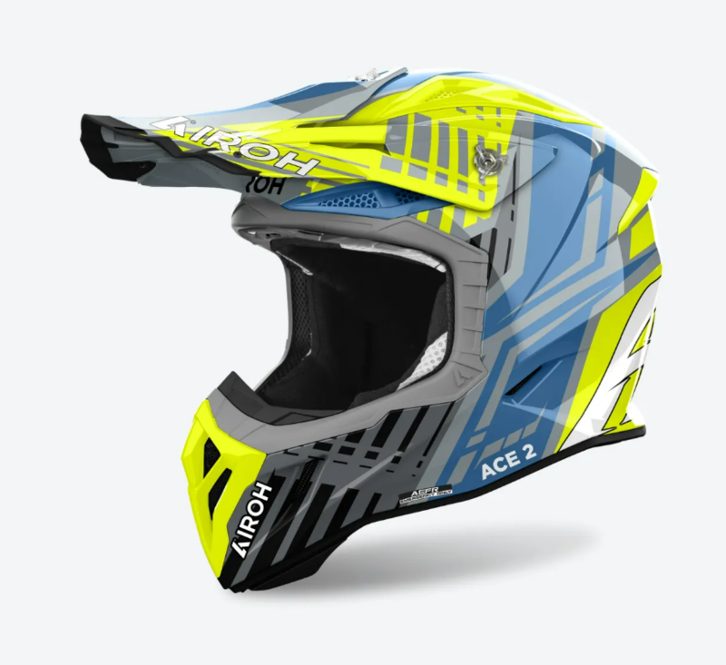 Casca AIROH AVIATOR Ace 2 Proud Yellow Glossy