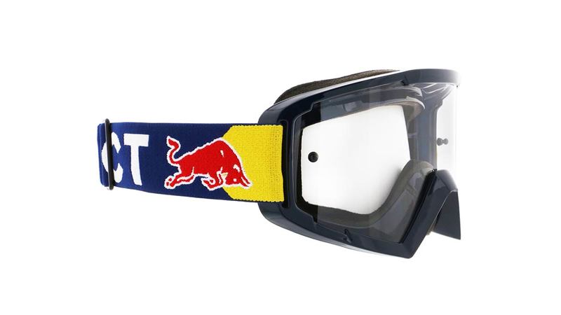 Ochelari RED BULL Spect Whip MX Goggles Singel lens Black/ Blue clear