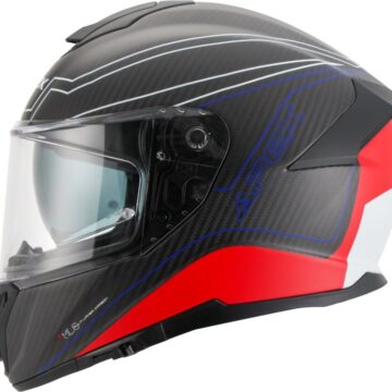 Casca APEX FC500 Carbon Assen White/ Red/ Blue Matt