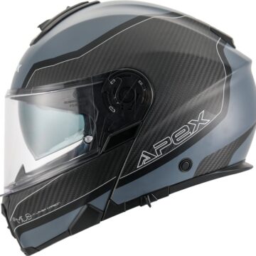 Casca APEX MC500 Carbon Dolomites Black/ Grey/ Silver Glossy