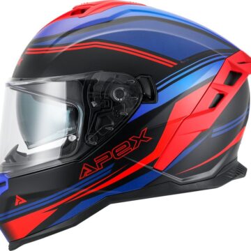 Casca APEX FI200 Paris Blue/ Red Matt