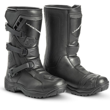 Cizme Moto LINDSTRANDS Adventure Leather/ Black