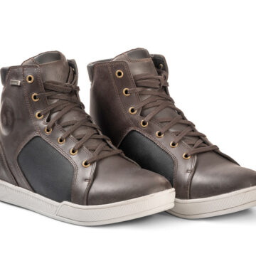 Ghete Moto LINDSTRANDS Sneaker Urban Leather/ Brown