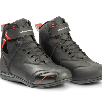 Ghete Moto LINDSTRANDS Sneaker Sport Leather/ Black