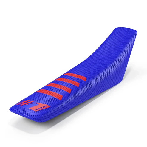 ONEGRIPPER #1 RIBBED Seat Cover - Blue/Red