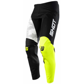 PANTALONI ENDURO SHOT CAMO Neon Yellow
