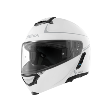 Casca SENA IMPULSE FLIP UP Glossy White