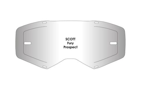 Lentila AIRSCREEN SCOTT FURY / PROSPECT cu sistem de blocare