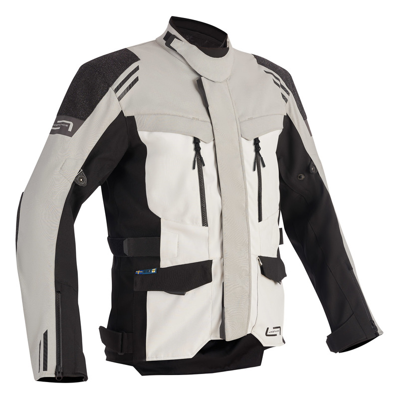 Geaca Textila Lindstrands Storbo Light Grey/ Black