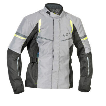Geaca Lindstrands Textile Backafall Grey/ Black